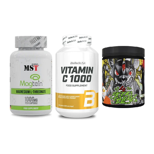 Ausdauer-Set: MST Magnesium + BioTech Vitamin + BPS-Pharma EAA´s – alle enthaltenen Artikel