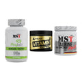 Ausdauer-Set: MST Magnesium + Peak Vitamin + MST Taurine – alle enthaltenen Artikel