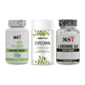 Ausdauer-Set: MST Magnesium + Sinob Curcumin + MST Arginin AAKG – alle enthaltenen Artikel