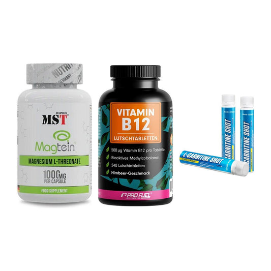 Ausdauer-Set: MST Magnesium + ProFuel Vitamin + Body Attack – alle enthaltenen Artikel