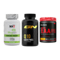 Ausdauer-Set: MST Magnesium + GN Q10 Health + Body Attack – alle enthaltenen Artikel