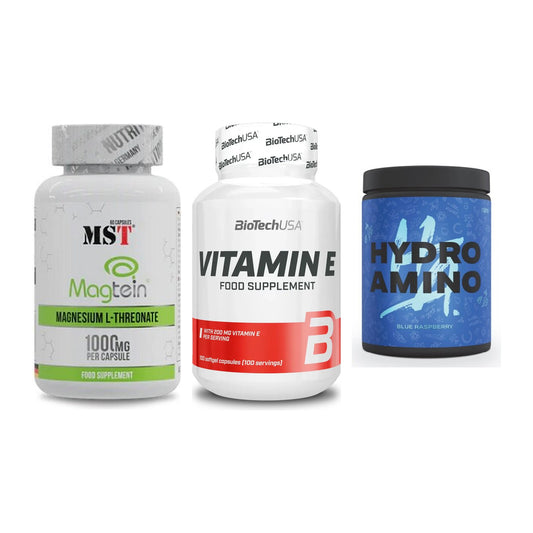 Ausdauer-Set: MST Magnesium + BioTech Vitamin + Nanosupps Hydro – alle enthaltenen Artikel