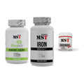 Ausdauer-Set: MST Magnesium + MST Iron Bisglyc + MST Arginine RAW – alle enthaltenen Artikel