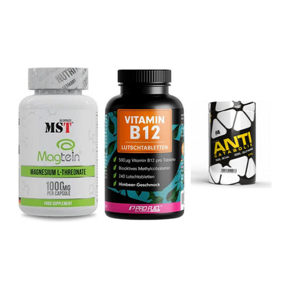 Ausdauer-Set: MST Magnesium + ProFuel Vitamin + FA Nutrition – alle enthaltenen Artikel