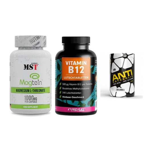 Ausdauer-Set: MST Magnesium + ProFuel Vitamin + FA Nutrition – alle enthaltenen Artikel