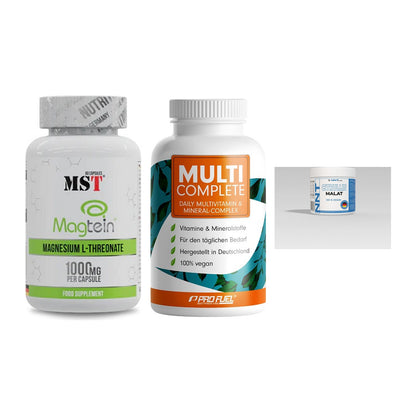 Ausdauer-Set: MST Magnesium + ProFuel MULTI + NNT Citrullin – alle enthaltenen Artikel