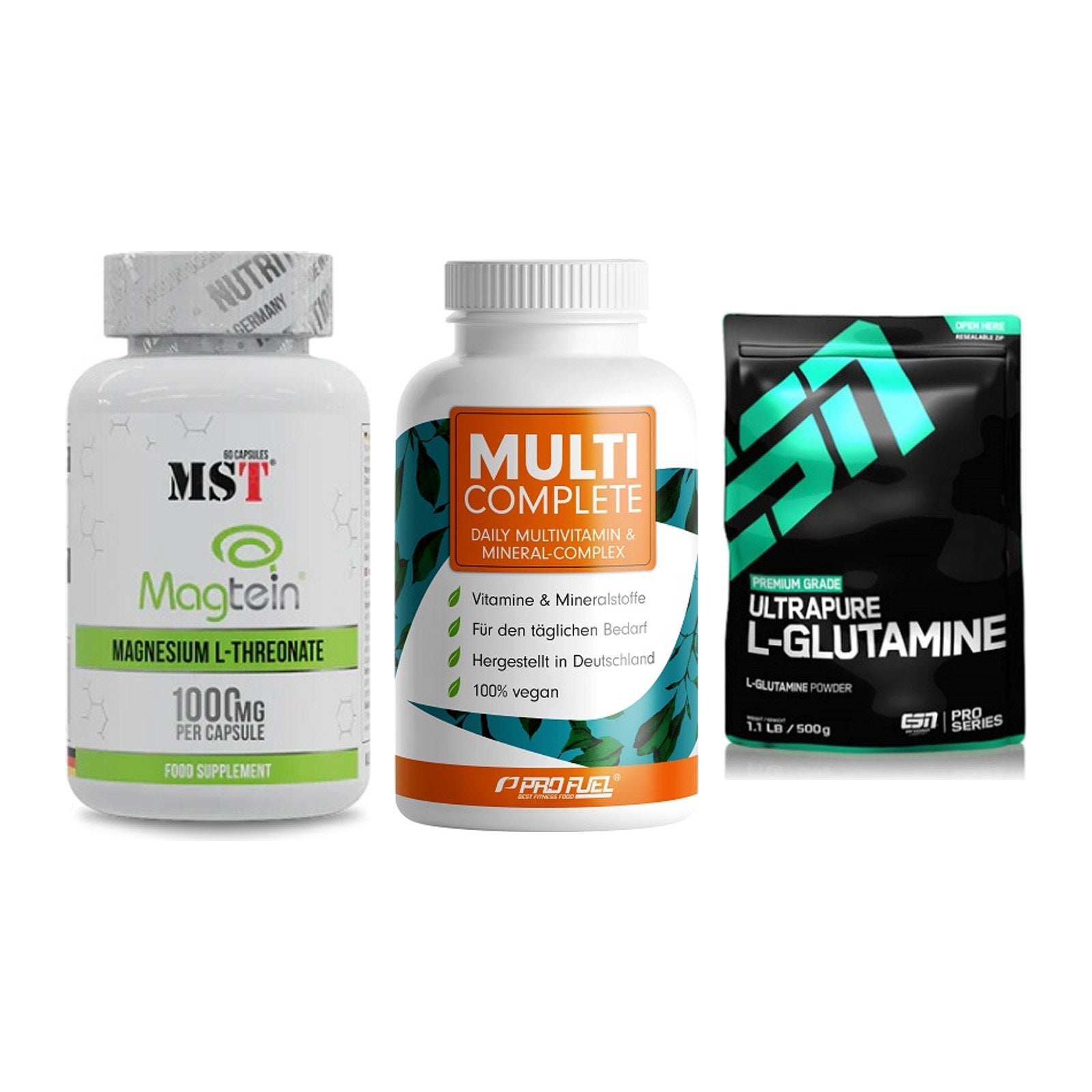 Ausdauer-Set: MST Magnesium + ProFuel MULTI + ESN Ultrapure – alle enthaltenen Artikel