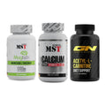 Ausdauer-Set: MST Magnesium + MST Calcium + GN Acetyl – alle enthaltenen Artikel