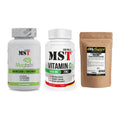 Ausdauer-Set: MST Magnesium + MST Vitamin C + MySupps Glutamin – alle enthaltenen Artikel