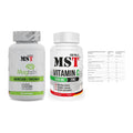 Ausdauer-Set: MST Magnesium + MST Vitamin C + INLEAD L-Arginin – alle enthaltenen Artikel