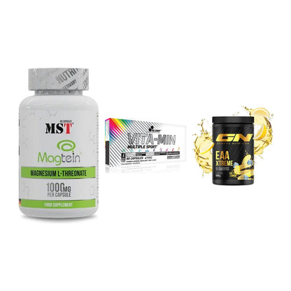 Ausdauer-Set: MST Magnesium + Olimp Vita-Min + GN EAA Xtreme – alle enthaltenen Artikel