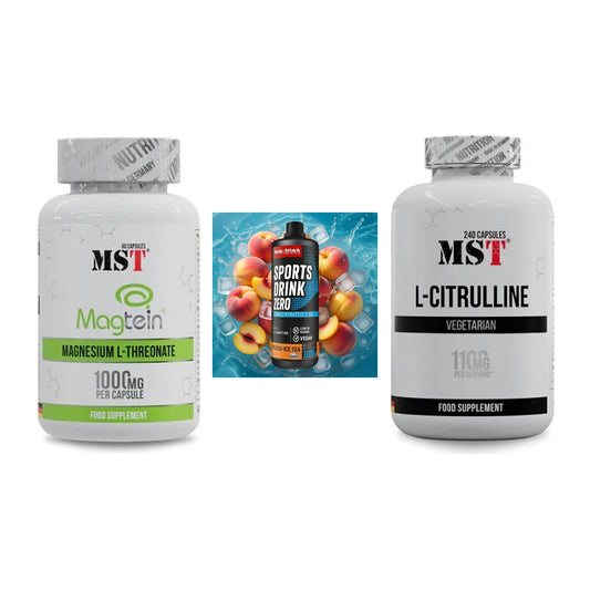 Ausdauer-Set: MST Magnesium + Body Attack + MST Citrulline – alle enthaltenen Artikel