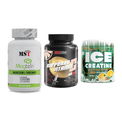 Ausdauer-Set: MST Magnesium + Big Zone Buffere + FA Nutrition ICE – alle enthaltenen Artikel