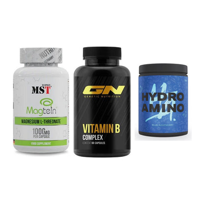 Ausdauer-Set: MST Magnesium + GN Vitamin + Nanosupps Hydro – alle enthaltenen Artikel