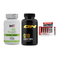 Ausdauer-Set: MST Magnesium + GN Q10 Health + Nutrend AAKG – alle enthaltenen Artikel