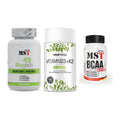 Ausdauer-Set: MST Magnesium + Sinob Vitamin D3 + MST BCAA 1000 – alle enthaltenen Artikel