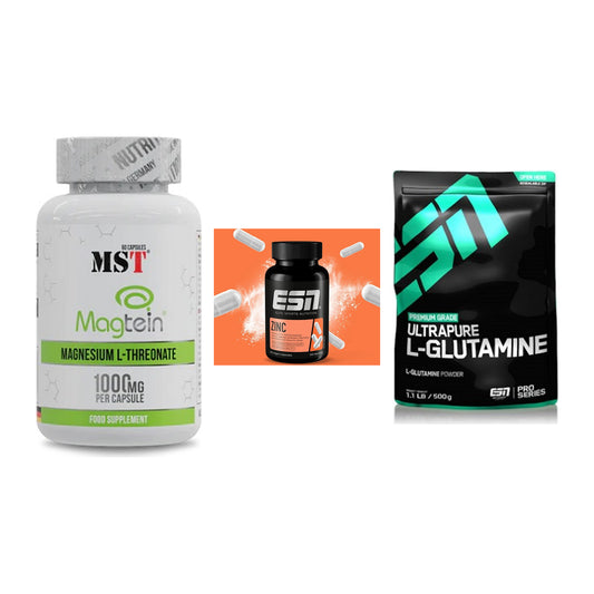 Ausdauer-Set: MST Magnesium + ESN Zinc + ESN Ultrapure – alle enthaltenen Artikel