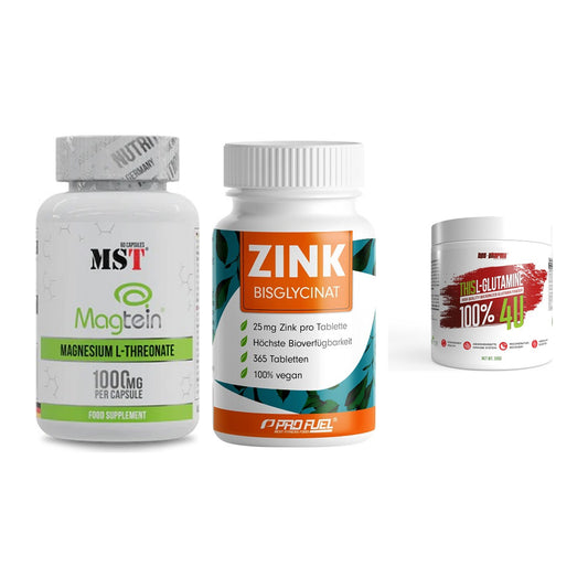 Ausdauer-Set: MST Magnesium + ProFuel Zink + BPS-Pharma This – alle enthaltenen Artikel