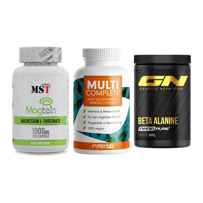 Ausdauer-Set: MST Magnesium + ProFuel MULTI + GN Nano Beta – alle enthaltenen Artikel