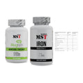 Ausdauer-Set: MST Magnesium + MST Iron Bisglyc + INLEAD L-Arginin – alle enthaltenen Artikel