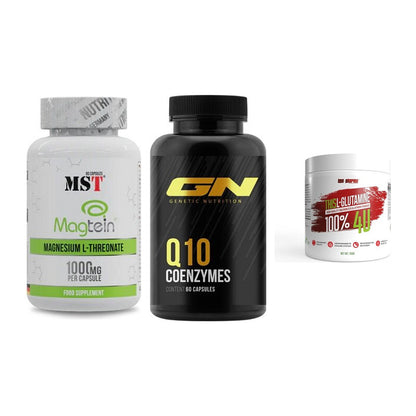 Ausdauer-Set: MST Magnesium + GN Q10 Health + BPS-Pharma This – alle enthaltenen Artikel