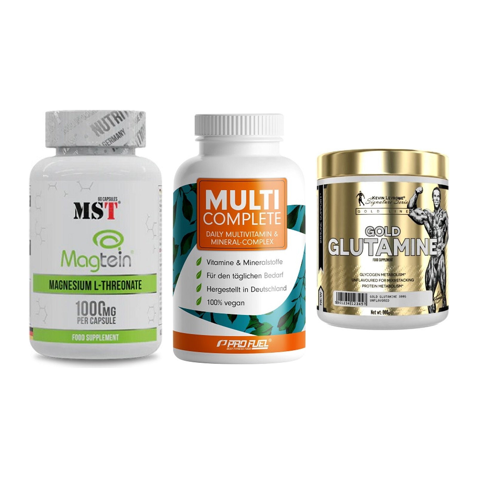 Ausdauer-Set: MST Magnesium + ProFuel MULTI + Kevin Levrone – alle enthaltenen Artikel
