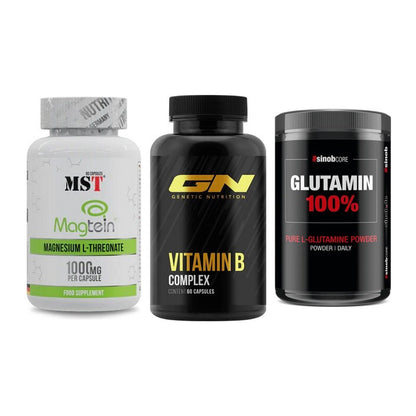 Ausdauer-Set: MST Magnesium + GN Vitamin + Sinob Core – alle enthaltenen Artikel