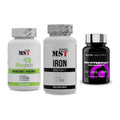 Ausdauer-Set: MST Magnesium + MST Iron Bisglyc + Scitec Tryptopha – alle enthaltenen Artikel