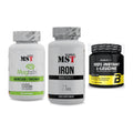 Ausdauer-Set: MST Magnesium + MST Iron Bisglyc + BioTech 100% – alle enthaltenen Artikel