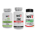 Ausdauer-Set: MST Magnesium + MST Zinc Chelate + MST Vitamin D3 – alle enthaltenen Artikel