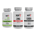 Ausdauer-Set: MST Magnesium + MST Zinc Chelate + MST GABA 1000mg – alle enthaltenen Artikel