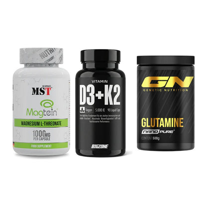 Ausdauer-Set: MST Magnesium + Big Zone Vitamin + GN Nano Pure – alle enthaltenen Artikel