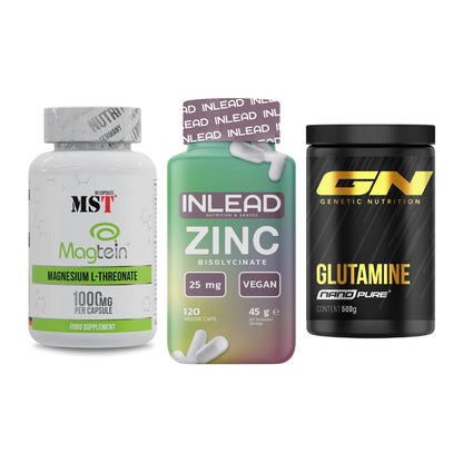 Ausdauer-Set: MST Magnesium + INLEAD Zink + GN Nano Pure – alle enthaltenen Artikel