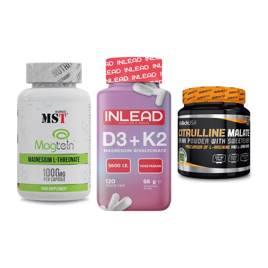 Ausdauer-Set: MST Magnesium + INLEAD Vitamin + BioTech Citrulli – alle enthaltenen Artikel