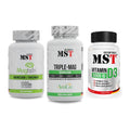 Ausdauer-Set: MST Magnesium + MST Tripple Mag + MST Vitamin D3 – alle enthaltenen Artikel