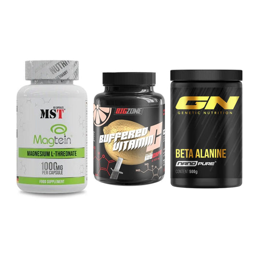 Ausdauer-Set: MST Magnesium + Big Zone Buffere + GN Nano Beta – alle enthaltenen Artikel