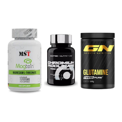Ausdauer-Set: MST Magnesium + Scitec Chromium + GN Nano Pure – alle enthaltenen Artikel