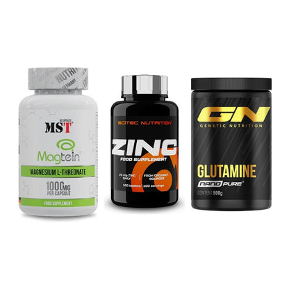 Ausdauer-Set: MST Magnesium + Scitec Zinc + GN Nano Pure – alle enthaltenen Artikel