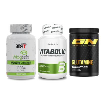 Ausdauer-Set: MST Magnesium + BioTech Vitaboli + GN Nano Pure – alle enthaltenen Artikel