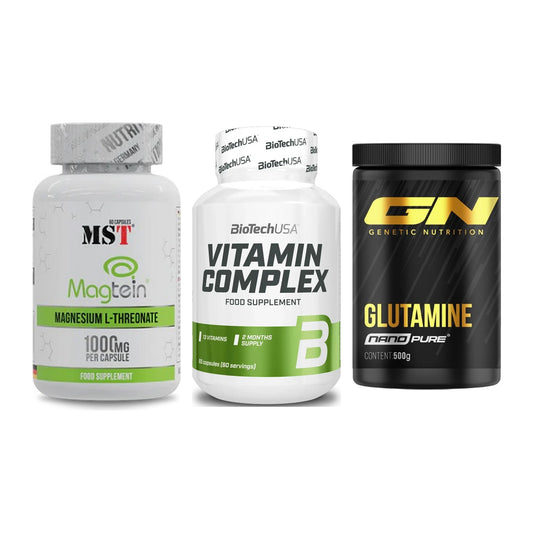 Ausdauer-Set: MST Magnesium + BioTech Vitamin + GN Nano Pure – alle enthaltenen Artikel