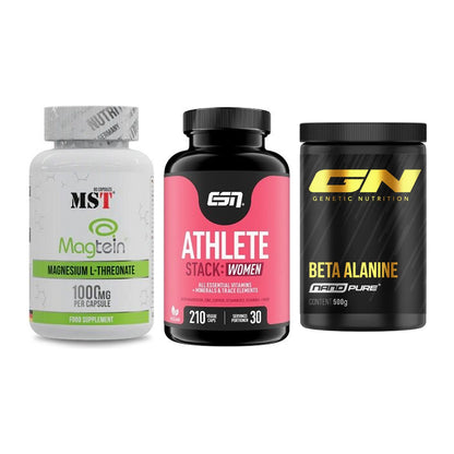 Ausdauer-Set: MST Magnesium + ESN Athlete + GN Nano Beta – alle enthaltenen Artikel