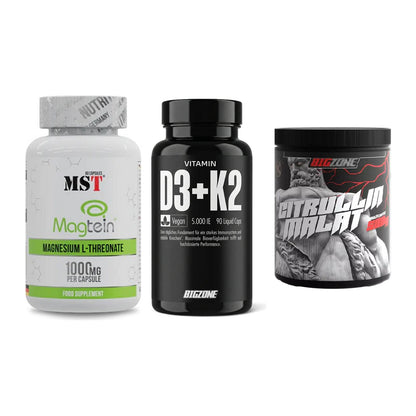 Ausdauer-Set: MST Magnesium + Big Zone Vitamin + Big Zone Citrull – alle enthaltenen Artikel