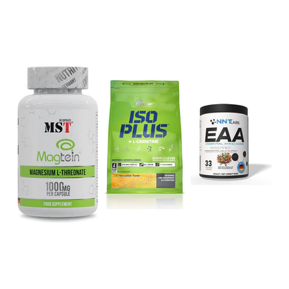 Ausdauer-Set: MST Magnesium + Olimp Iso Plus + NNT EAA – alle enthaltenen Artikel