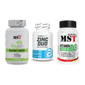 Ausdauer-Set: MST Magnesium + BioTech Zinc Duo + MST Vitamin D3 – alle enthaltenen Artikel