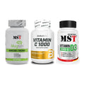 Ausdauer-Set: MST Magnesium + BioTech Vitamin + MST Vitamin D3 – alle enthaltenen Artikel