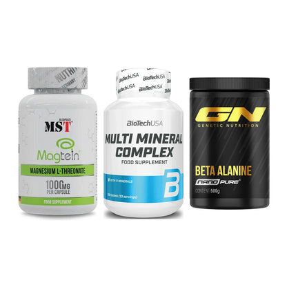 Ausdauer-Set: MST Magnesium + BioTech Multi + GN Nano Beta – alle enthaltenen Artikel