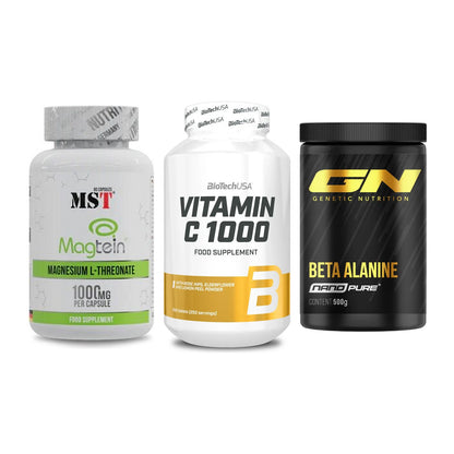 Ausdauer-Set: MST Magnesium + BioTech Vitamin + GN Nano Beta – alle enthaltenen Artikel