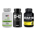 Ausdauer-Set: MST Magnesium + Big Zone Vitamin + BioTech BCAA+B6 – alle enthaltenen Artikel