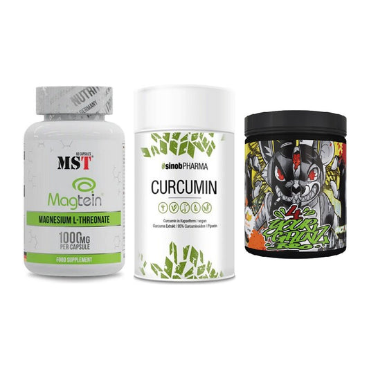 Ausdauer-Set: MST Magnesium + Sinob Curcumin + BPS-Pharma EAA´s – alle enthaltenen Artikel