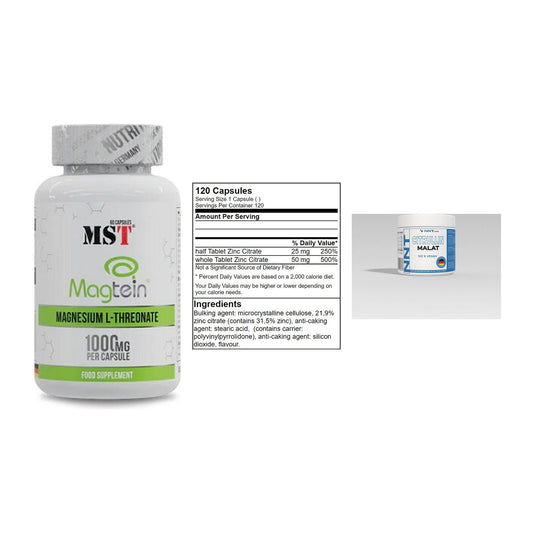 Ausdauer-Set: MST Magnesium + GN Zinc Citrate + NNT Citrullin – alle enthaltenen Artikel